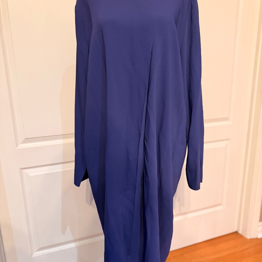 Piazza Sempione Royal Blue/Purple Long Sleeve Dress